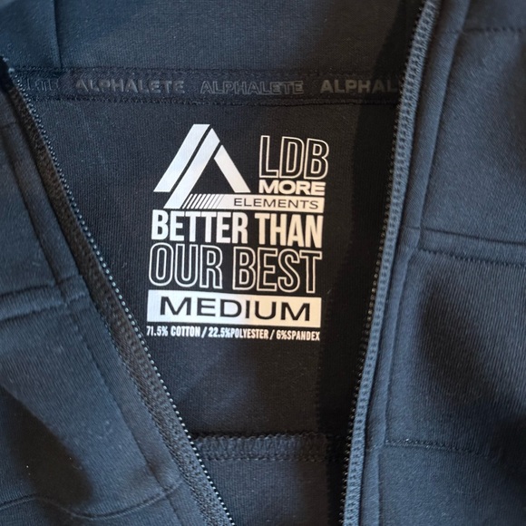 Alphalete Women’s Cropped Zip Hoodie M - Picture 3 of 3